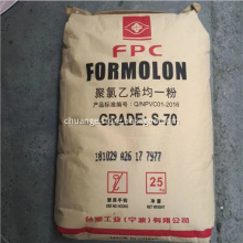 Formosa PVC Resin K70 For Soft Plastic